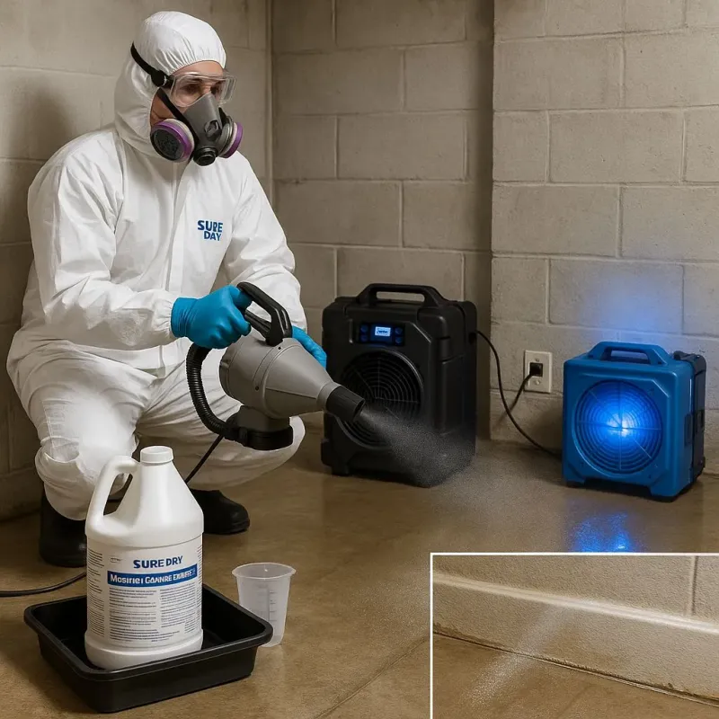 Sanitization and Odor Removal process in Colonial Heights, TN