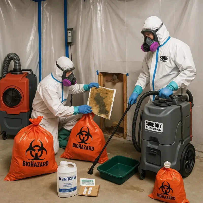 Contaminated Water Handling Protocols process in Colonial Heights, TN