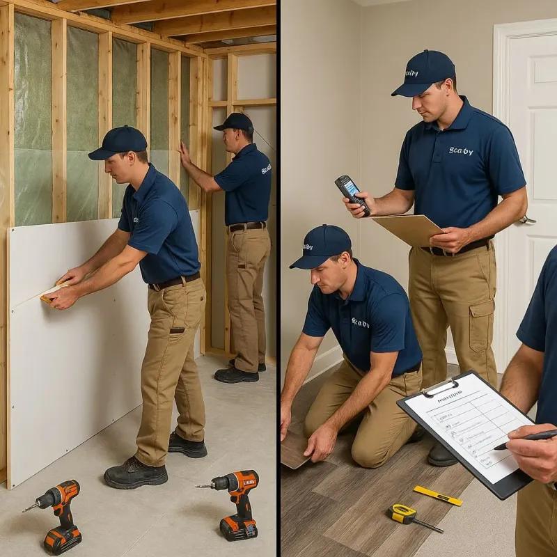 Repairs and Reconstruction process in Colonial Heights, TN
