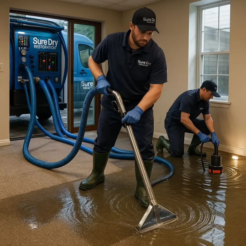 Water Extraction and Removal process in Colonial Heights, TN